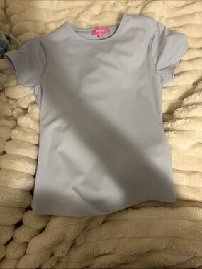 Edikted Light Blue Short Sleeve Crewneck Tee